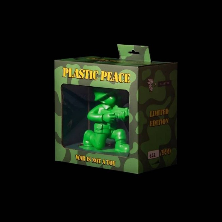 Seletti Plastic Peace soldatino verde