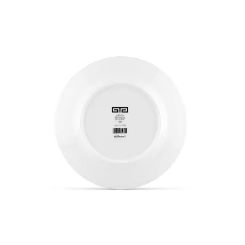 Piatto da Dessert Labirinto Nero Ginori 1735