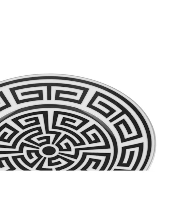 Piatto da Dessert Labirinto Nero Ginori 1735