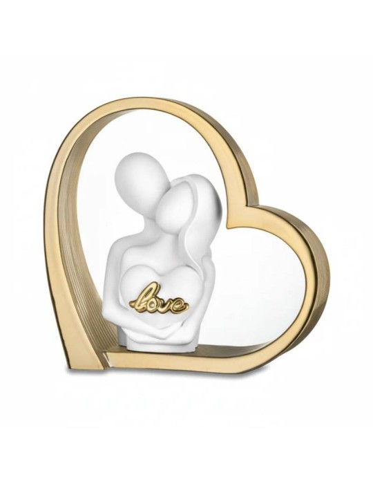 Scultura Cuore Love Oro 24x25 cm – Bongelli Preziosi