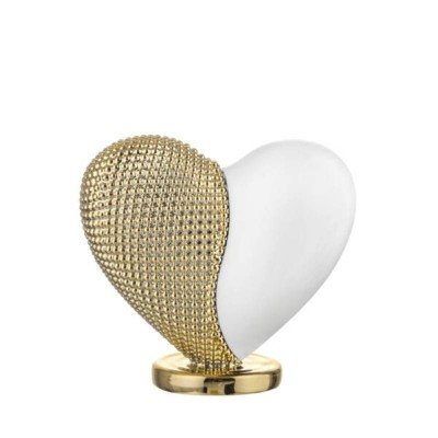 Cuore Bicolore Bianco Oro 19x18 cm – Bongelli Preziosi