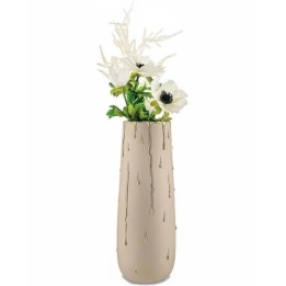 Bongelli Preziosi Vaso Rugiada nocciola e oro 31 cm