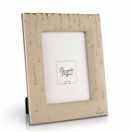 Bongelli Preziosi Portafoto Rugiada nocciola e oro