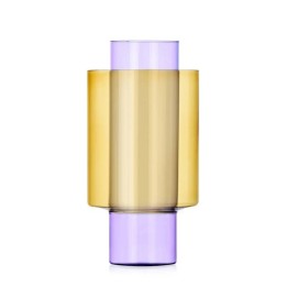 Ichendorf Milano Vaso grande C lilla e giallo
