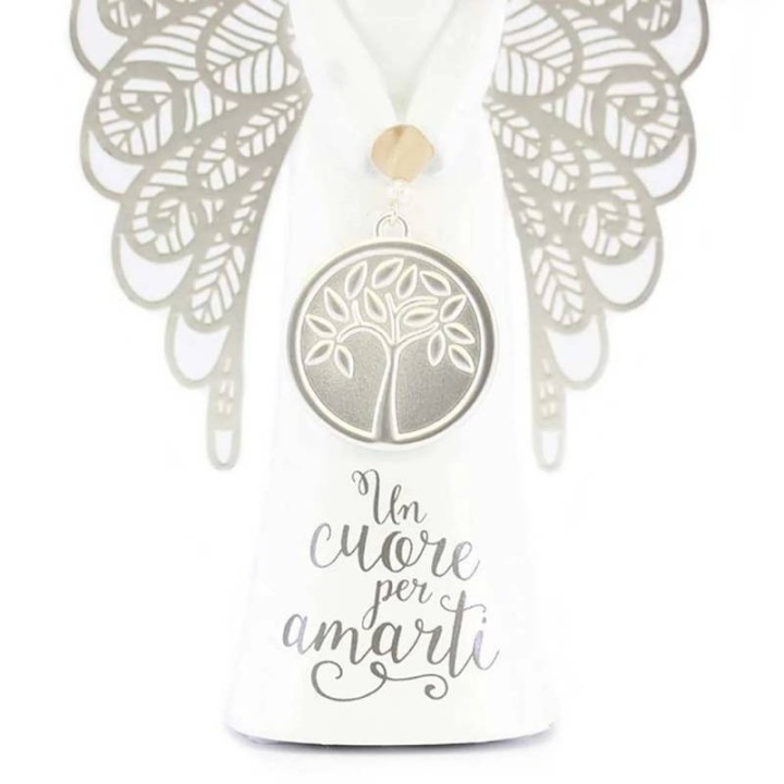 Enesco Figurina You Are an Angel Un cuore per amarti