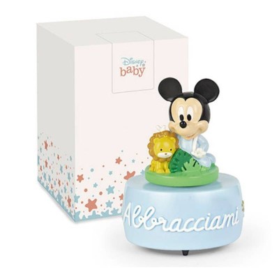 Carillon Mickey “Abbracciami” Baby Disney D9,5xH12,5 cm