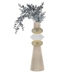 Bongelli Preziosi Vaso Modular nocciola e oro 39 cm
