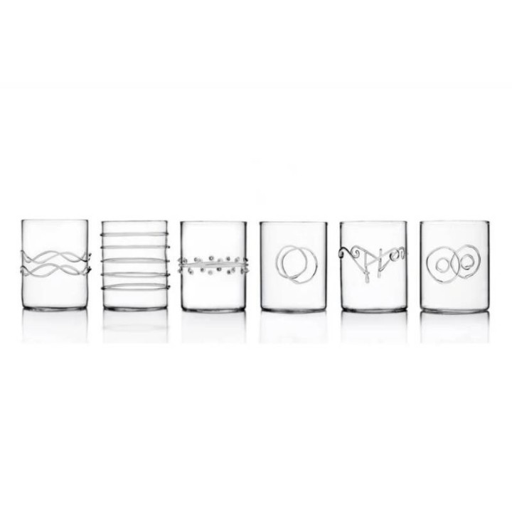 Ichendorf Milano Set di 6 bicchieri da acqua Decò da 30 cl