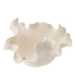 Hervit Creations Ciotola Wave avorio in ceramica Ø 33 cm