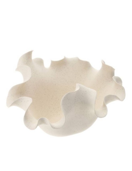 Ciotola Ceramica Wave Avorio 33xH17 cm – Hervit