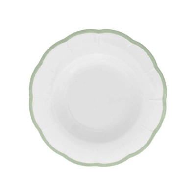 Piatto Fondo Verde Ø22,8 cm – Bitossi Home