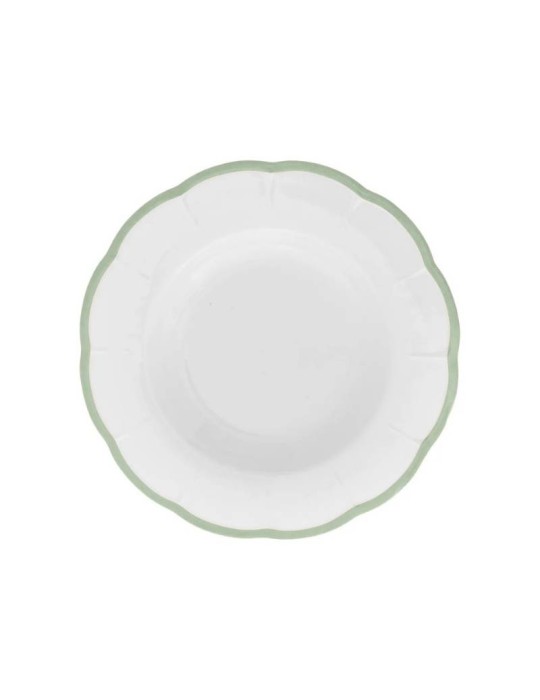 Piatto Fondo Verde Ø22,8 cm – Bitossi Home