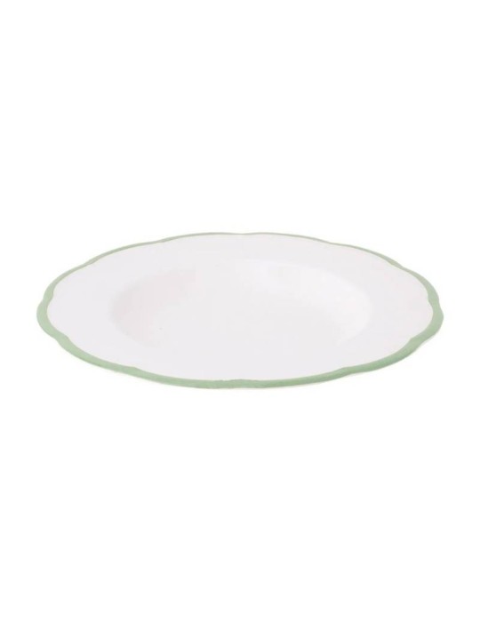Piatto Fondo Verde Ø22,8 cm – Bitossi Home