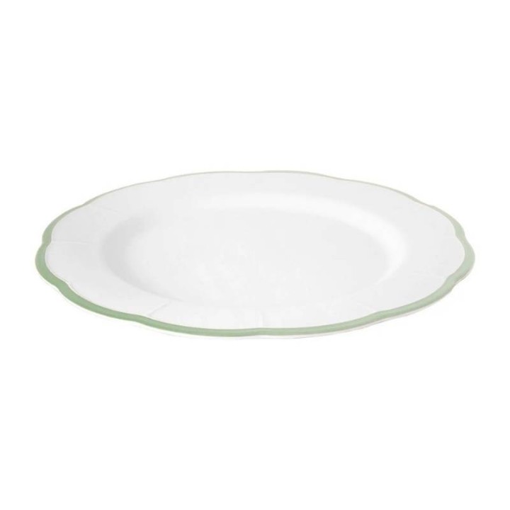 Bitossi Home Piatto piano Petalo verde Ø 27,5 cm