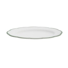 Bitossi Home Vassoio ovale verde 36 × 25 cm