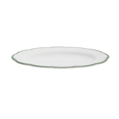 Vassoio Ovale Verde 36x25 cm – Bitossi Home