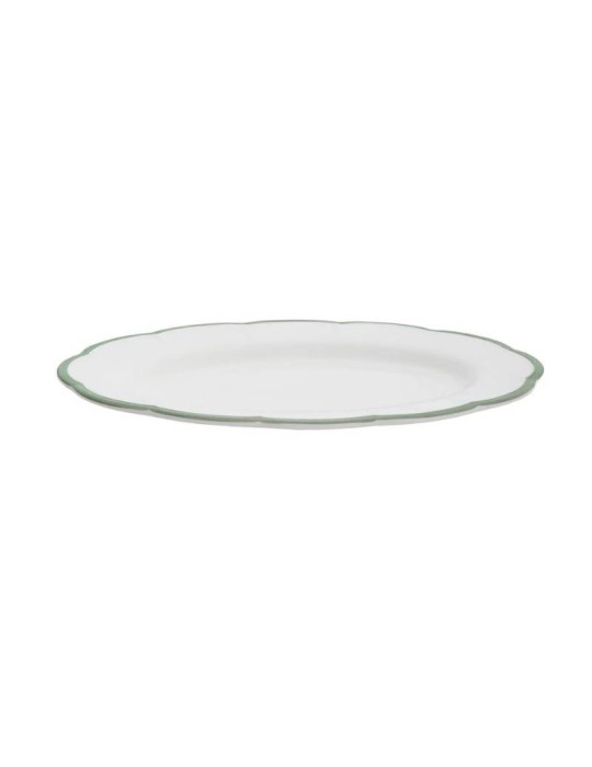 Vassoio Ovale Verde 36x25 cm – Bitossi Home