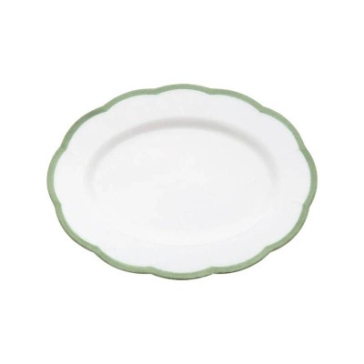 Vassoio Ovale Verde 36x25 cm – Bitossi Home 2