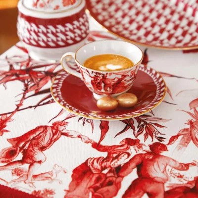 Runner Le Rouge 48x150 cm in Cotone – Baci Milano 2