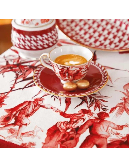 Runner Le Rouge 48x150 cm in Cotone – Baci Milano