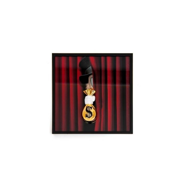 Sequenze Quadro Money Bag on Stage 30 × 30 cm