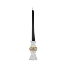 Bongelli Preziosi Portacandele Modular bianco oro 25 cm