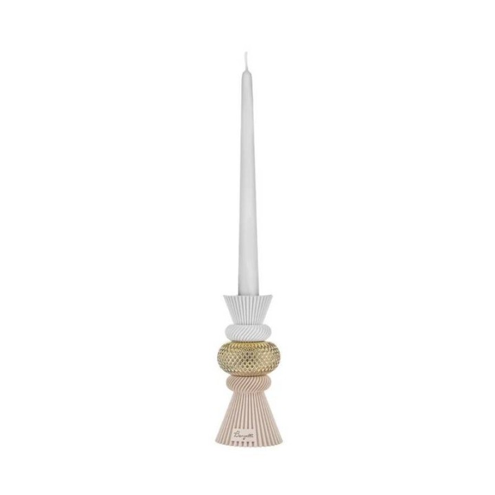 Bongelli Preziosi Portacandele Modular cipria oro 15 cm