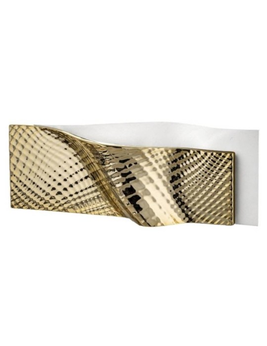 Centrotavola Ophis 35xH18 cm Bianco/Oro –...