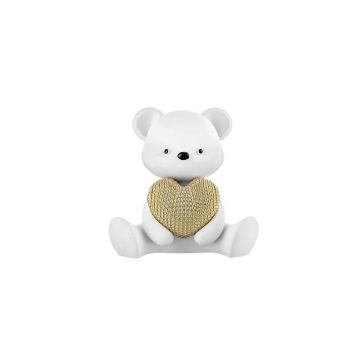 Bongelli Preziosi Orsetto con cuore oro in alto 15 cm