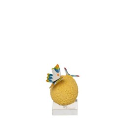 Gli Alberelli Sfera Prato giallo con farfalle 4 × 4 cm