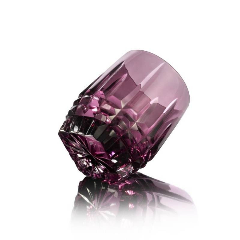 Set 2 Bicchieri Gem Ametista in Vetro Viola – Weissestal