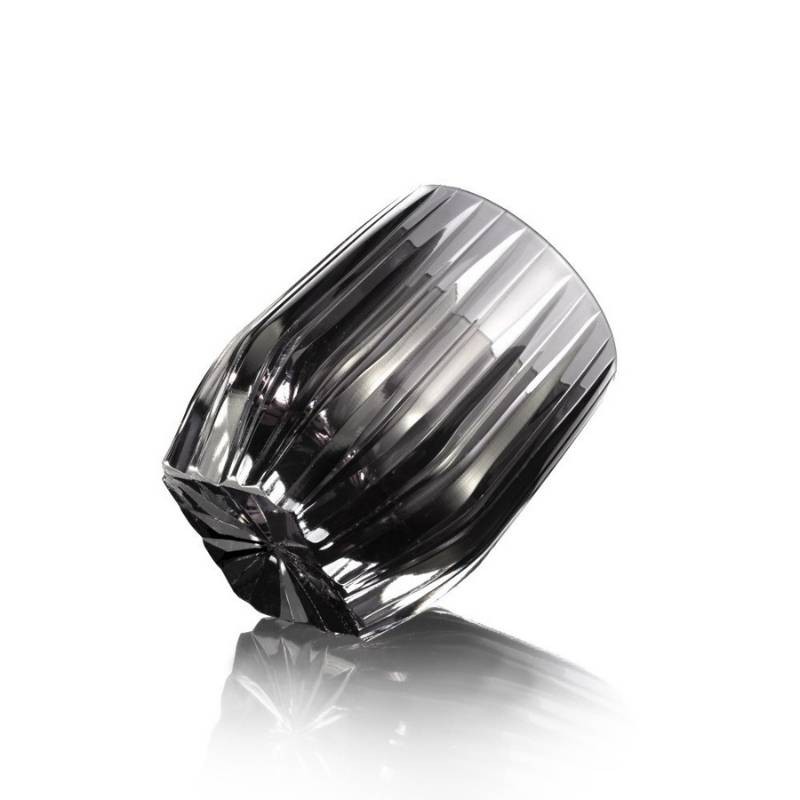 Set 2 Bicchieri Gem Quarzo in Vetro Grigio – Weissestal