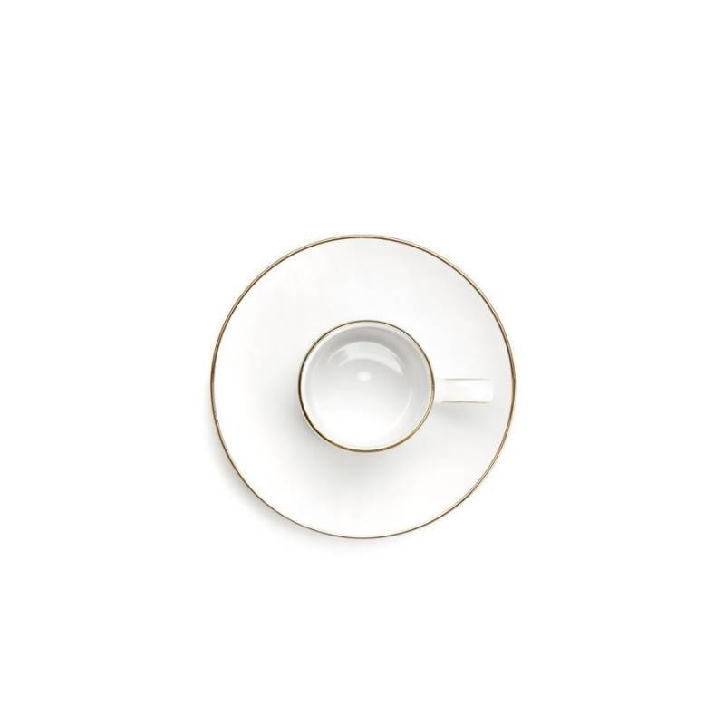 Servizio Caffè 13 Pezzi Domus Gold in...