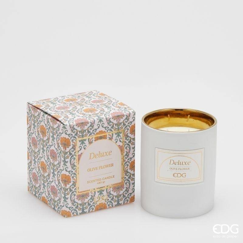 Candela Deluxe Profumata Olive Flower di EDG