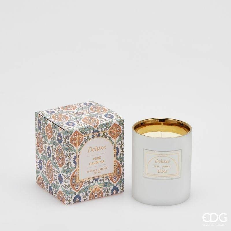 Candela Deluxe con Profumo Pure Gardenia EDG