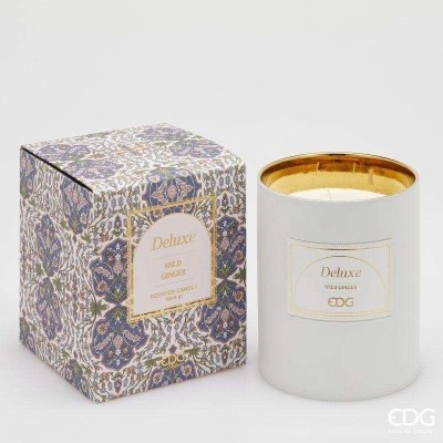 Candela Deluxe con Profumo Wild Ginger Ø15 H18 cm EDG