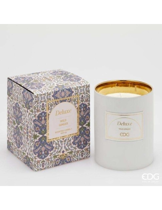 Candela Deluxe con Profumo Wild Ginger Ø15 H18 cm EDG