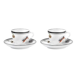 Ginori 1735 2 tazzine da caffè Arcadia con piattino