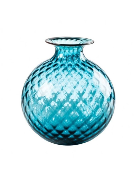 Vaso Monofiori Balloton Acquamare – VENINI