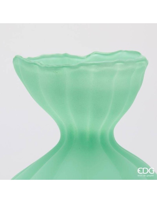 Vaso Flow Sinuoso Waterproof in Vetro Satinato...