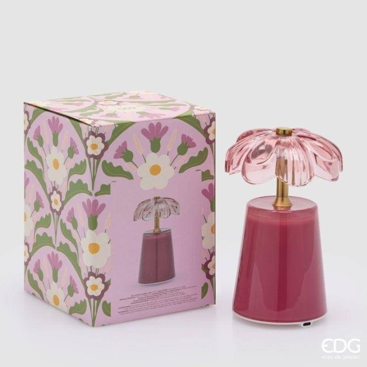 EDG Enzo De Gasperi Lampada Lily Beauty ricaricabile 17,5 cm