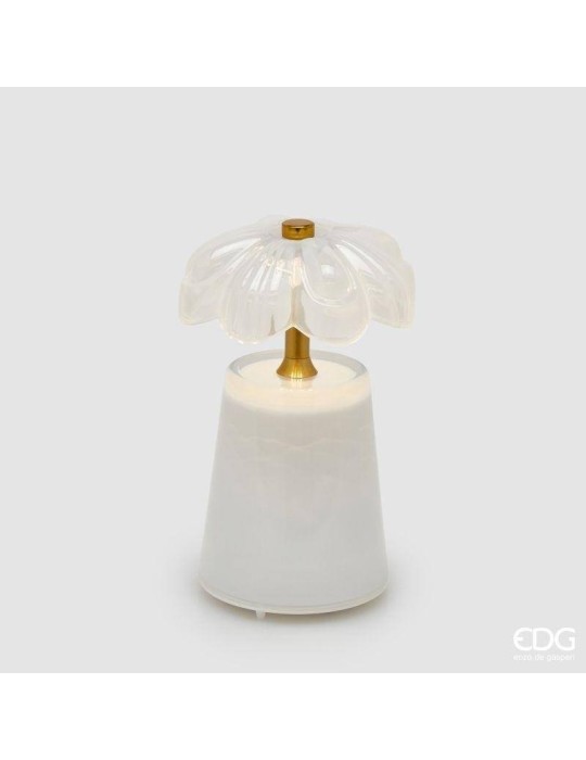 Lampada da Tavolo Lily Bianco H17,5 cm...