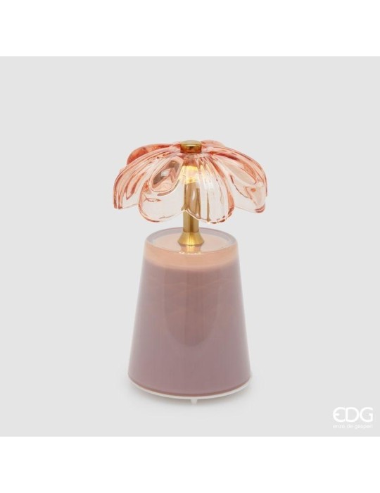 Lampada da Tavolo Lily Pink H17,5 cm...