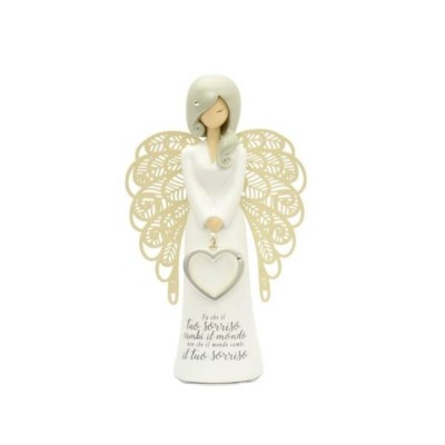 Angelo Cuore con Frase – Collezione You Are An Angel
