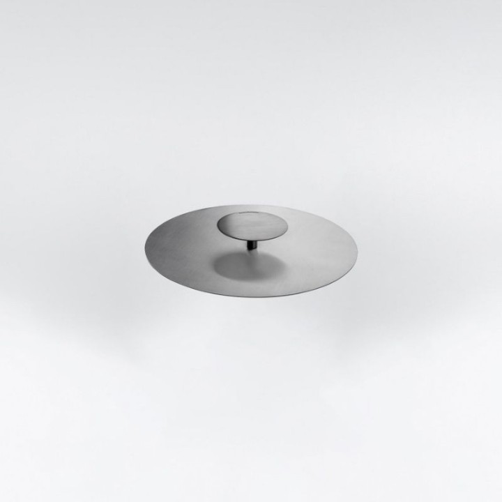 KnIndustrie Coperchio Crete in acciaio inox satinato
