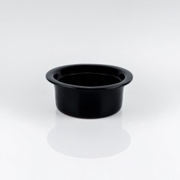 KnIndustrie Casseruola Crete in terracotta nera Ø 24 cm