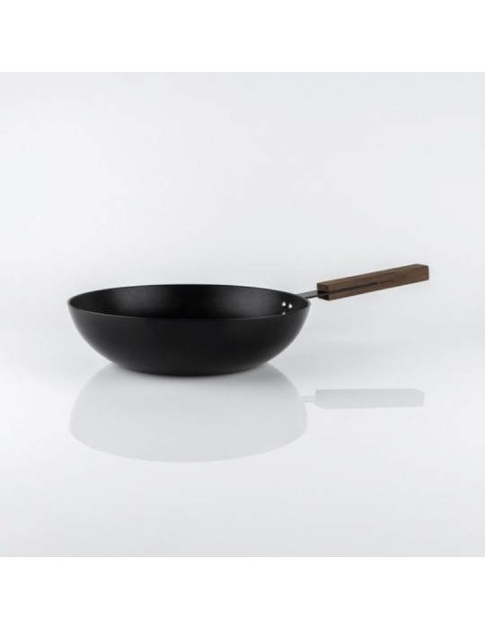 Black | Wok / Saltapasta 32 cm di KnIndustrie