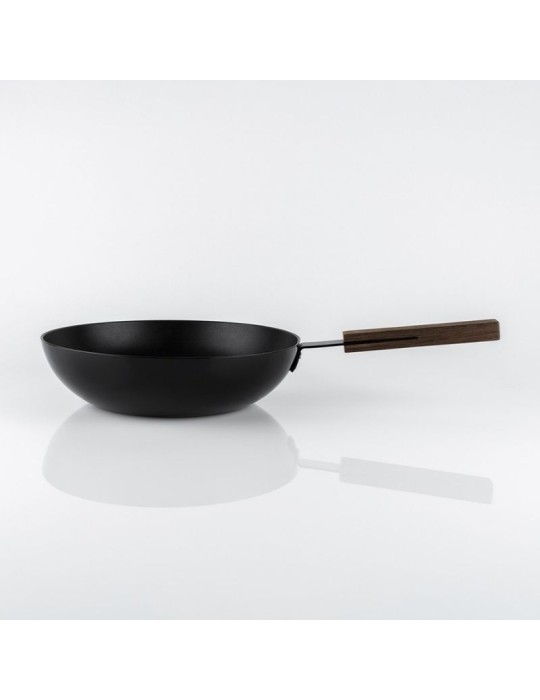 Black | Wok / Saltapasta 32 cm di KnIndustrie