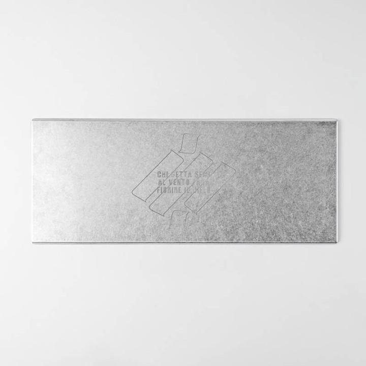 KnIndustrie Vassoio Storm stone washed 50 × 20 cm