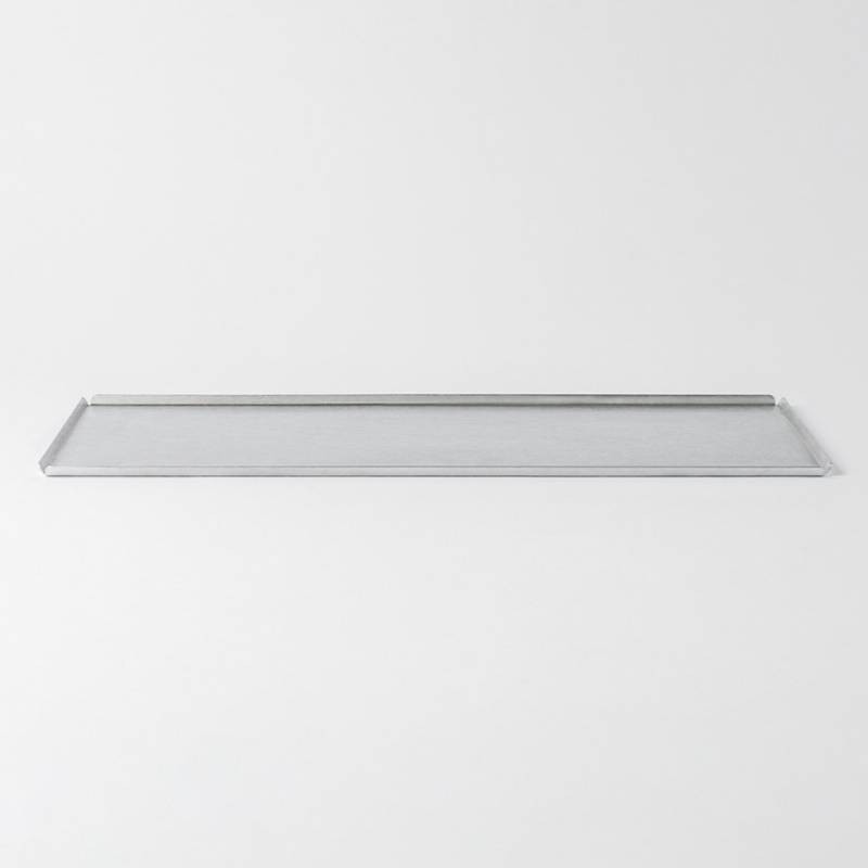 Storm Vassoio Rettangolare 50×20 cm in Alluminio Stone Washed – Design Knindustrie